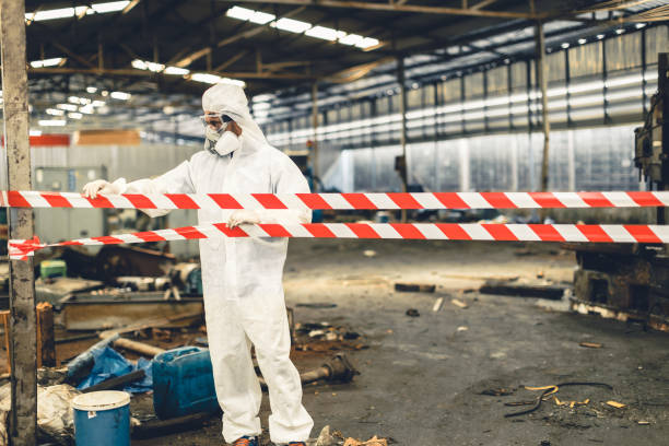 Professional Trauma Scene Cleanup technician working in Crooks, SD